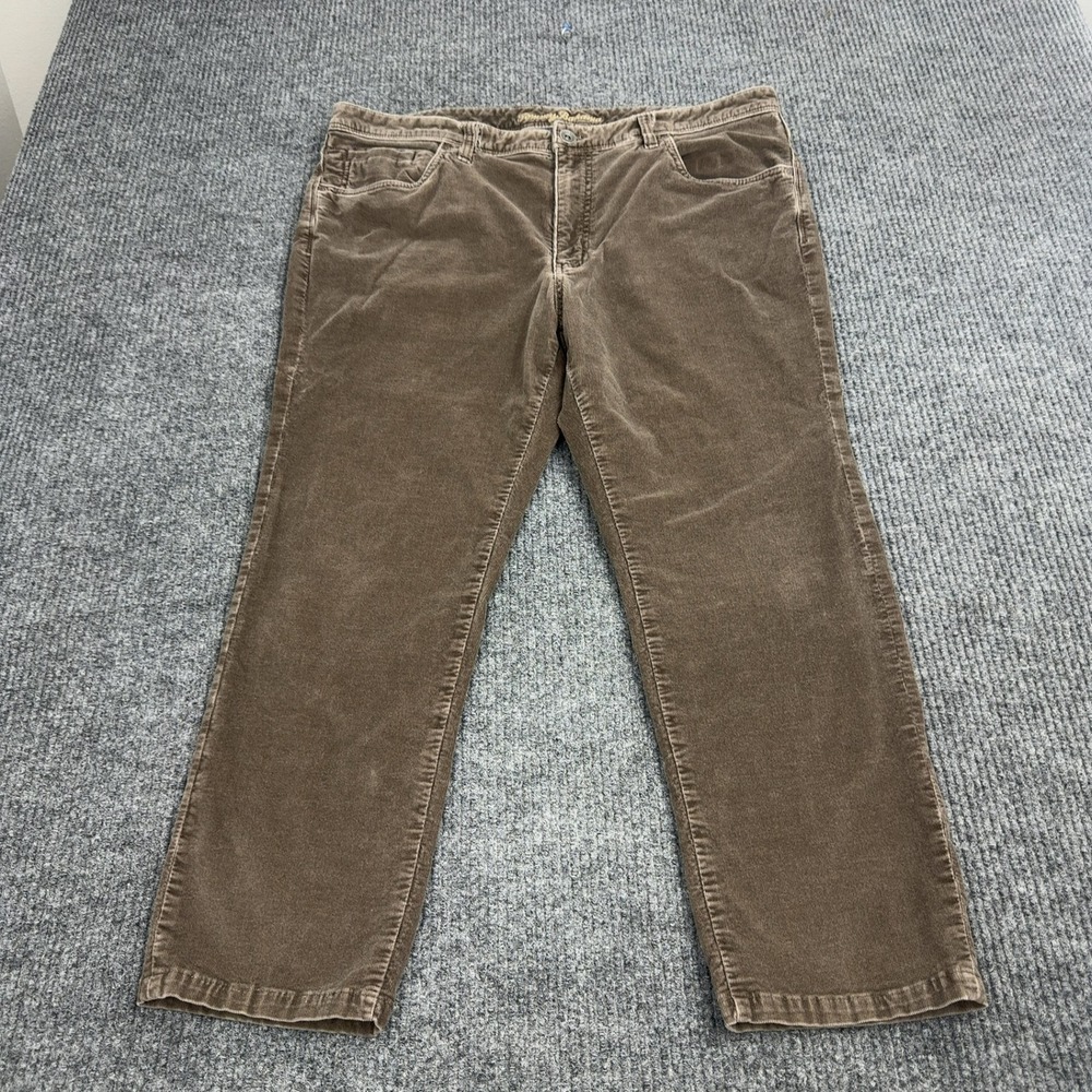 Tommy‎ Bahama Pants Mens 38 Brown Cotton Corduroy Stretch Casual Coastal Style
